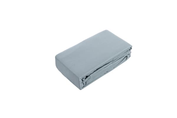 Domoletti Fitted Sheet Sateen 90X200+25 Grey