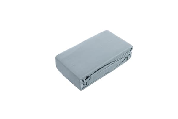 Domoletti Fitted Sheet Sateen 90X200+25 Grey