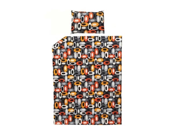 Okko Bed Cov Set Pollycot Stellar 140X200