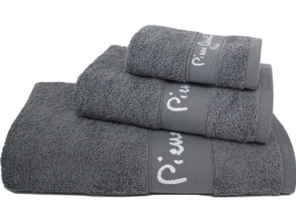 Pierre_Cardi Towel Setx3 Pier Card 1117 Morn Grey 450