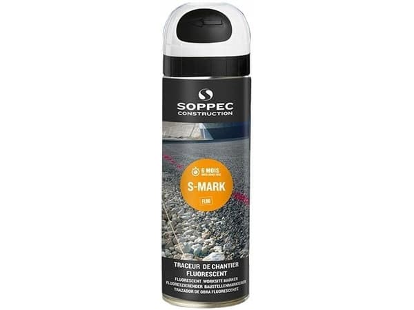 S-Mark valkoinen merkintämaali, Soppec 500 ml