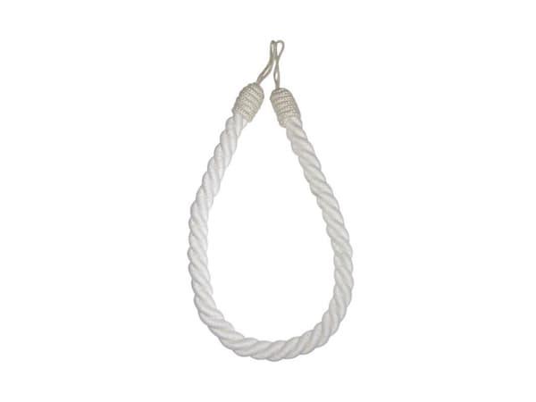 Luance Cotton Rope Tieback Off White