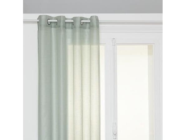Atmosphera Net Curtain Moly 135X240 Rings Celadon D