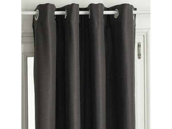THERMAL CURTAIN ISA 140X260RING D.GREY N