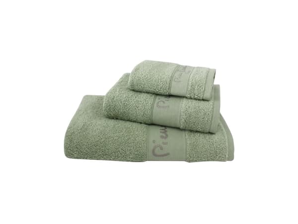 Pierre_Cardi Towel Set Pier Card 4015 Mint 450Gsm 3Pc