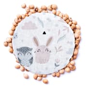 Kirsebærstenspude baby varmepude mikroovn kornpude til børn og voksne lille varme og kulde kirsebærstenspude 17 x 11 cm bomuld Eu