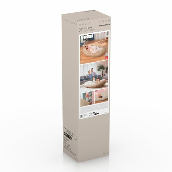 Hundsäng för människor | Human Dog Bed XXL InnovaGoods Beige