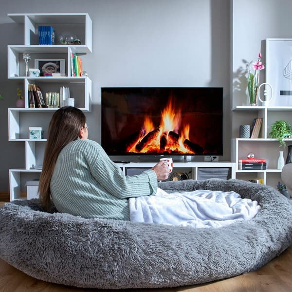 Hundsäng för människor | Human Dog Bed XXL InnovaGoods Grey