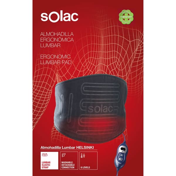 SOLAC Ergonomisk Värmedyna Helsinki Ländrygg