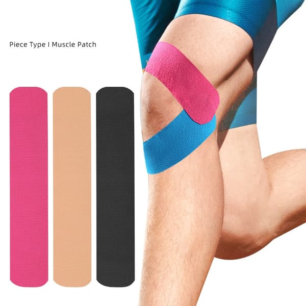 INF I-Shape kinesiologitape (10-pakning) Sort
