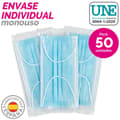 Miniatyrbillede 4 af 9: Box of hygienic masks SensiKare 50 Dele (12 enheder)