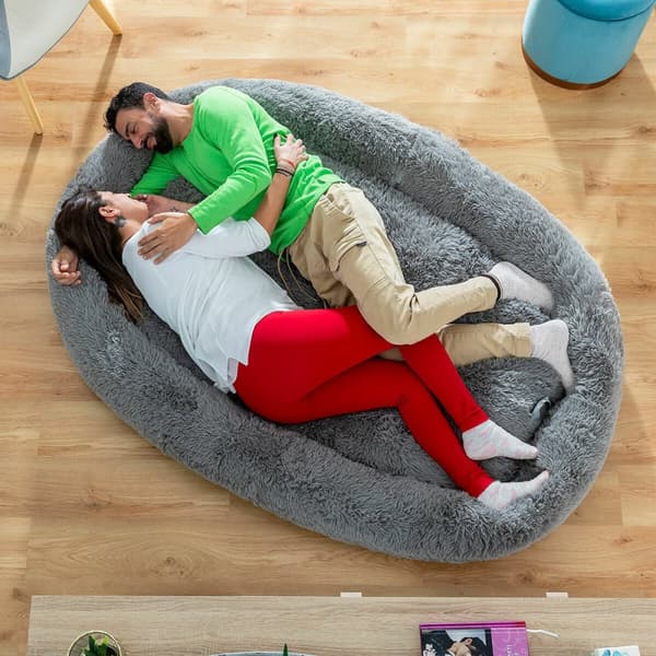 Hundsäng för människor | Human Dog Bed XXL InnovaGoods Grey