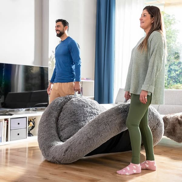 Hundsäng för människor | Human Dog Bed XXL InnovaGoods Grey