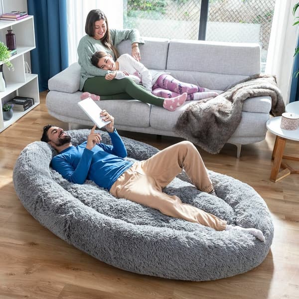 Hundsäng för människor | Human Dog Bed XXL InnovaGoods Grey