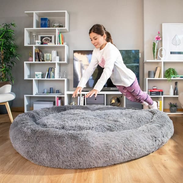 Hundsäng för människor | Human Dog Bed XXL InnovaGoods Grey