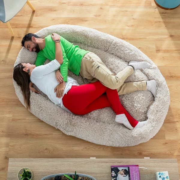 Koiran vuode ihmisille | Human Dog Bed XXL InnovaGoods Beige