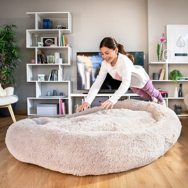 Koiran vuode ihmisille | Human Dog Bed XXL InnovaGoods Beige