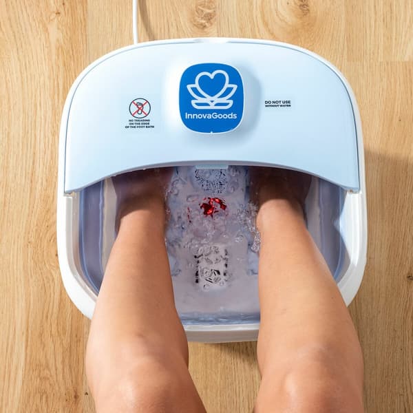 BRUGT Sammenklappeligt fodbad med ruller og hydromassage Footopy InnovaGoods (Refurbished A)