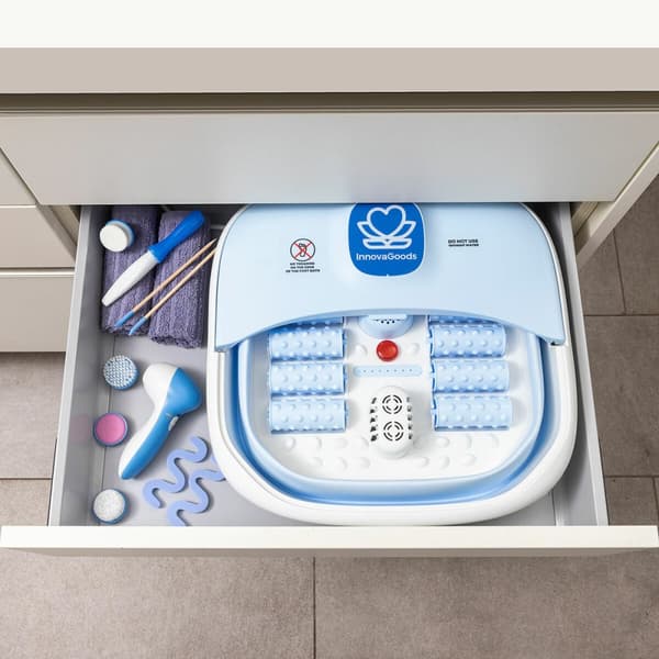 BRUGT Sammenklappeligt fodbad med ruller og hydromassage Footopy InnovaGoods (Refurbished A)