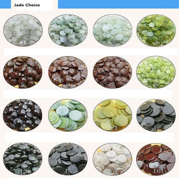 Jade-infrapunalämpöpatja, säädettävä lämpötila jopa 70°C, koko kehon hierontakyky,1 x 1,9M