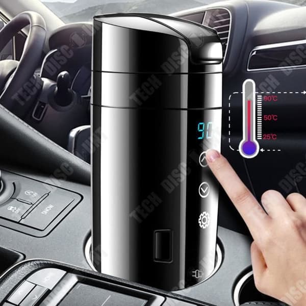 TD® Smart Car Elvärmekopp Ny bil Kokvattenkopp Bilvärmekopp Isoleringskoppvärmare