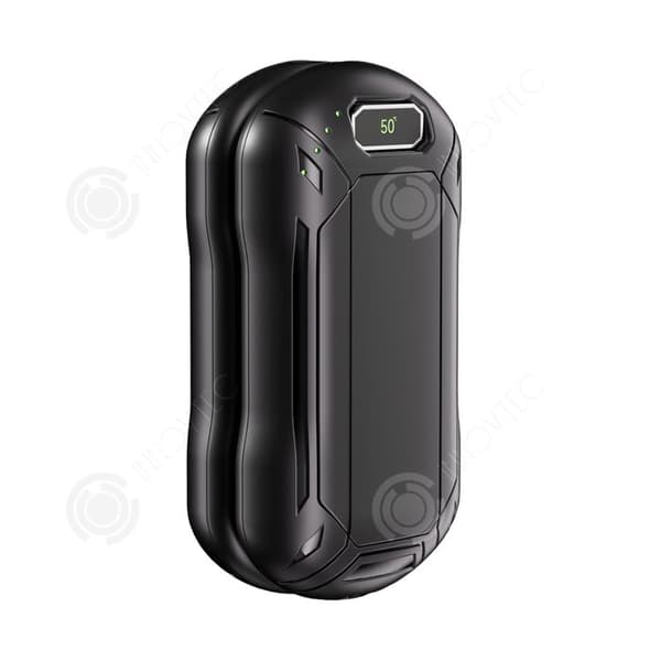 INN Handvärmare 6000mah/3000mah x 2 delad magnetisk handvärmare Högkapacitets batteritemperaturdisplay Hand War