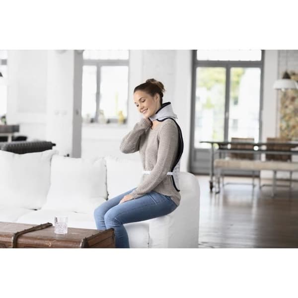 MEDISANA HP 460 - Varmepude til nakke og ryg - 100W - 3 temperaturindstillinger - Automatisk slukning efter 90 min.