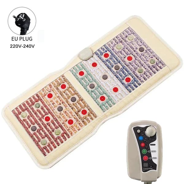 PEMF Photon Pad, Säädettävä Lämpötila 30-70°C, 0-13 PEMF-ohjelmaa,220V EU