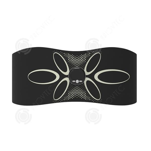 INN Värmebälte 6W 800mAH Bekväm vibrationsmassage 3D Fit 3 uppvärmningsnivåer 3 massagelägen svart