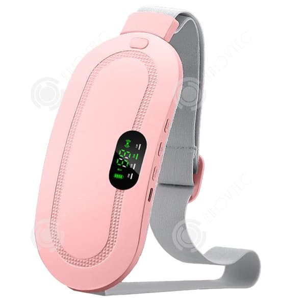 INN Bälte 1800mAh 50/55/60 grader Celsius 185x85x25mm 4 nivåer av justerbar värme, uppladdningsbar varm kompress