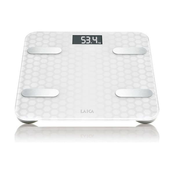 Digital Badrumsvåg LAICA Vit Silvrig