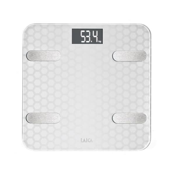Digital Badrumsvåg LAICA Vit Silvrig