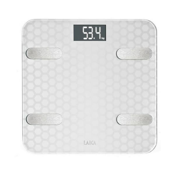 Digital Badrumsvåg LAICA Vit Silvrig