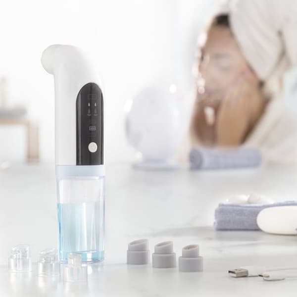 Genopladelig ansigtsrens Hydro-cleanser til rensning af urenheder i ansigtet Hyser InnovaGoods