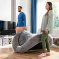 Miniatyrbillede 6 af 11: Hundeseng til mennesker | Human Dog Bed XXL InnovaGoods Grey
