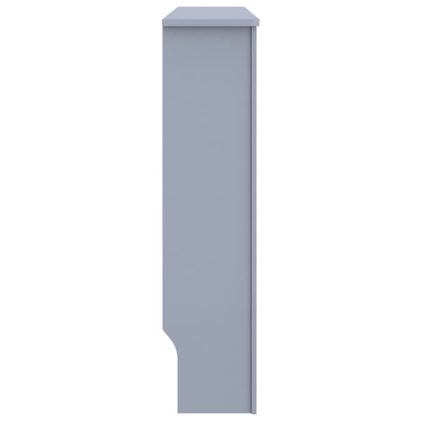 vidaXL Radiatordeksel antrasitt 112x19x81,5 cm MDF