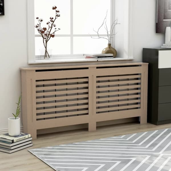 vidaXL Radiatordeksel 172x19x81,5 cm MDF