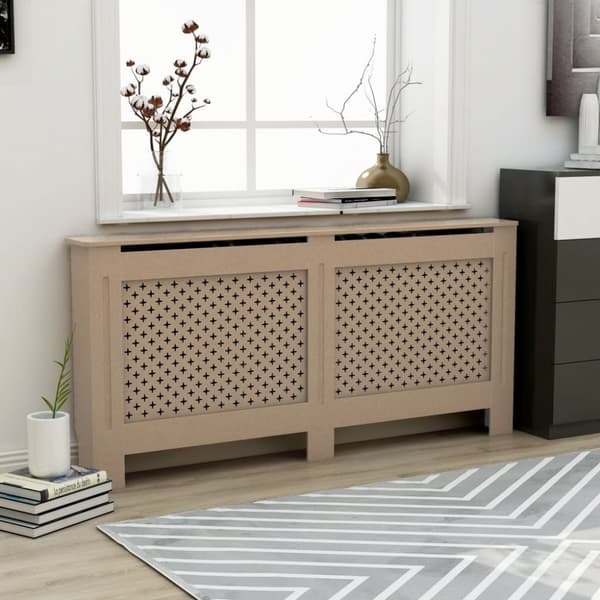 vidaXL Radiatordeksel 172x19x81,5 cm MDF