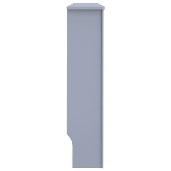 vidaXL radiatorskjuler 152x19x81,5 cm MDF antracitgrå