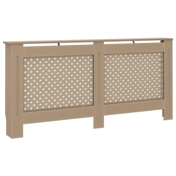 vidaXL Lämpöpatterin suoja 172x19x81,5 cm MDF
