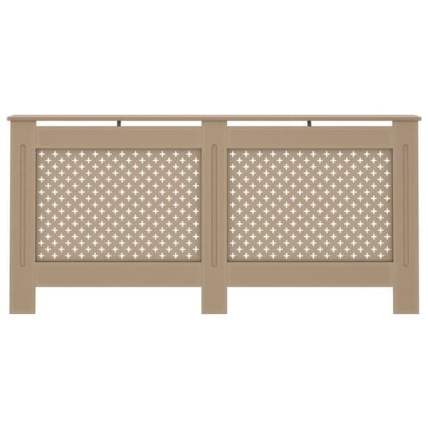 vidaXL Lämpöpatterin suoja 172x19x81,5 cm MDF