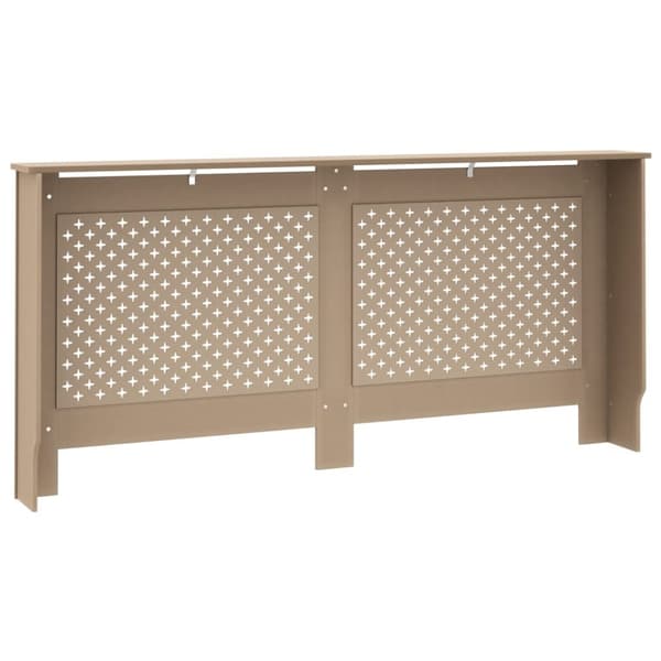 vidaXL Lämpöpatterin suoja 172x19x81,5 cm MDF