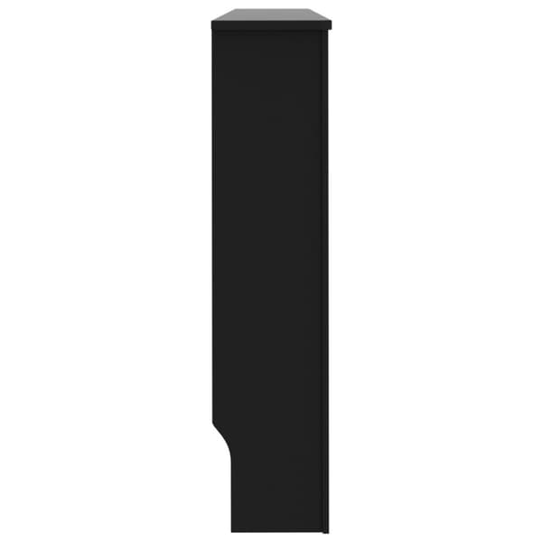 vidaXL radiatorskjuler 152x19x81,5 cm MDF sort