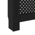 Miniatyrbillede 8 af 9: vidaXL radiatorskjuler 152x19x81,5 cm MDF sort