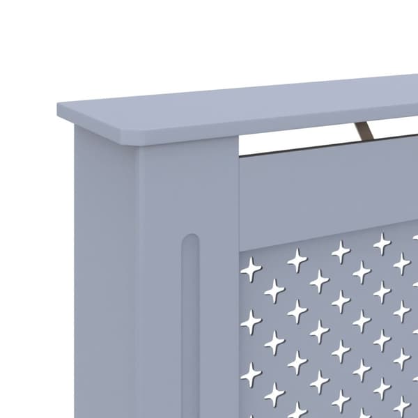 vidaXL Lämpöpatterin suoja antrasiitti 172x19x81,5 cm MDF