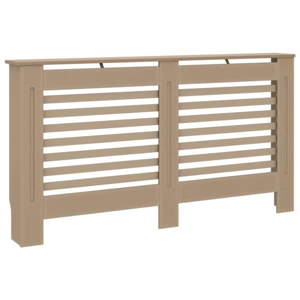 vidaXL radiatorskjuler 152x19x81,5 cm MDF