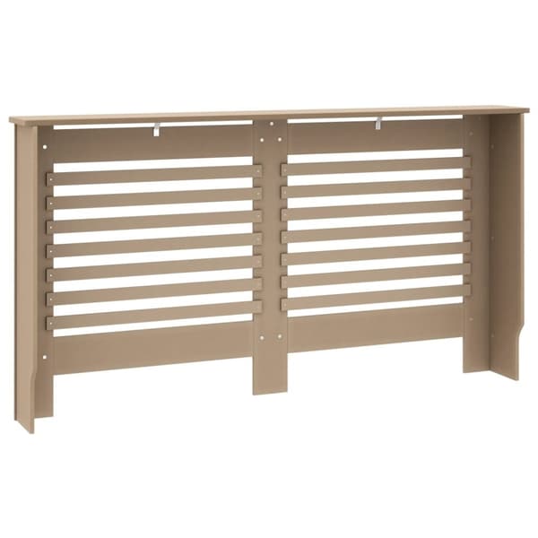 vidaXL radiatorskjuler 152x19x81,5 cm MDF