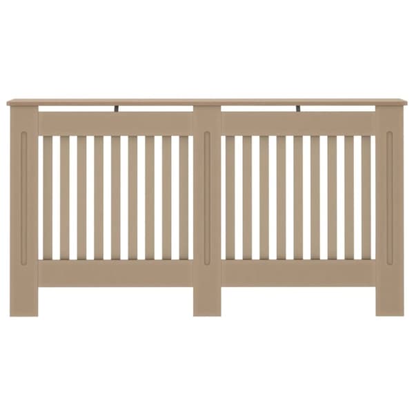 vidaXL radiatorskjuler 152x19x81,5 cm MDF
