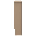 Miniatyrbillede 5 af 9: vidaXL radiatorskjuler 152x19x81,5 cm MDF
