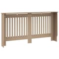Miniatyrbillede 6 af 9: vidaXL radiatorskjuler 152x19x81,5 cm MDF